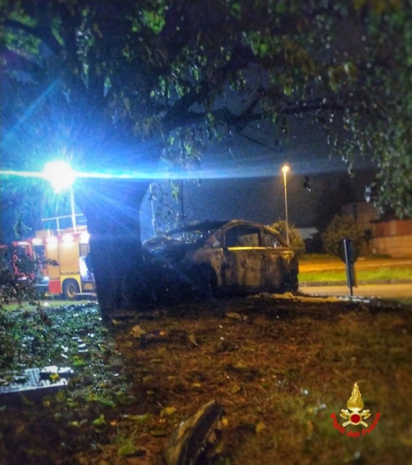 Incidente nella notte a Verderio