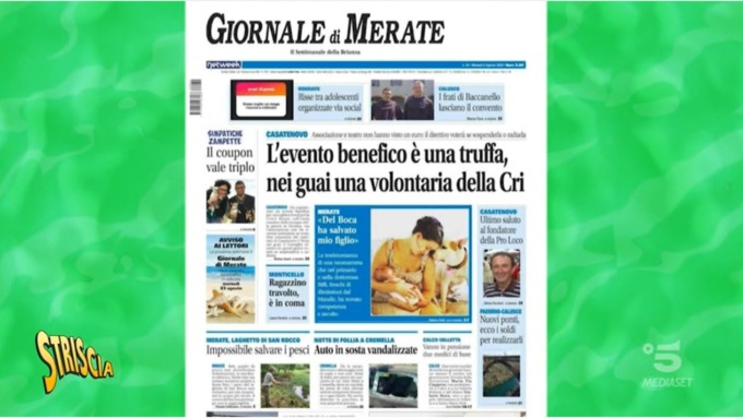 Truffa Croce Rossa, il concerto “pacco” raccontato dal Giornale di Merate finisce in tv