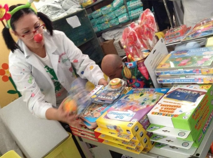 Raccolta di giochi per i bimbi ricoverati in ospedale