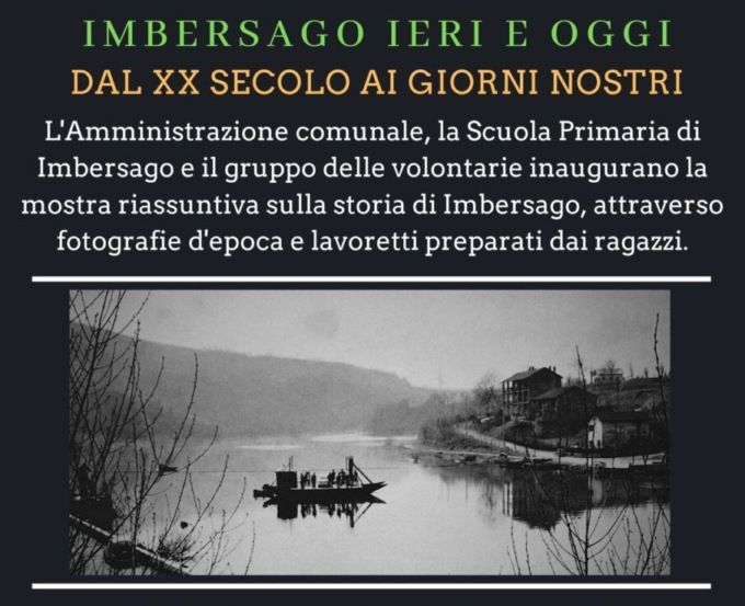 “Imbersago nel XX secolo” presenta “Imbersago ieri e oggi”