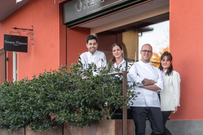 Osteria Manzoni conquista la forchetta di Gambero Rosso