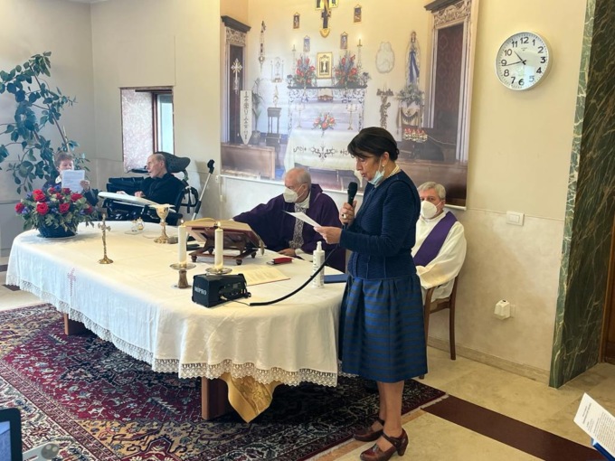 Villa dei Cedri, messa in ricordo del primo ospite Sandro Raccosta