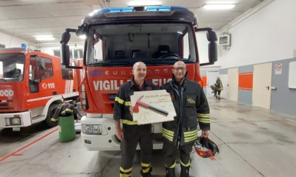 Vigili del fuoco, Lucio Scotti a riposo dopo 40 anni