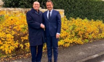 Berlusconi in visita a Merate per ammirare il suo parco