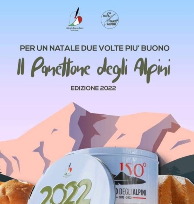 Il Panettone degli Alpini, per un Natale più buono