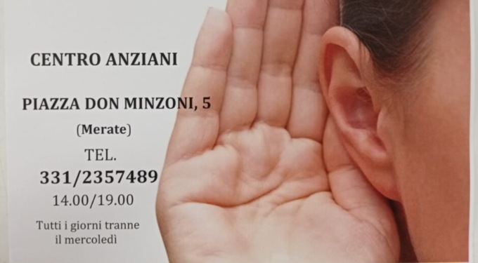 Al Centro sociale anziani le giornate per il controllo dell’udito