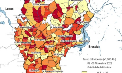 Covid, ulteriore riduzione del tasso d'incidenza