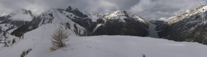 A 50 giorni da Natale, a Livigno scendono i primi fiocchi di neve