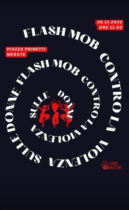 A Merate un flash mob contro la violenza sulle donne