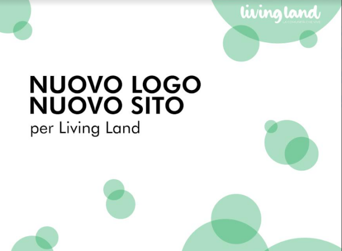 Un nuovo sito e un nuovo logo, Living Land si rifà il look