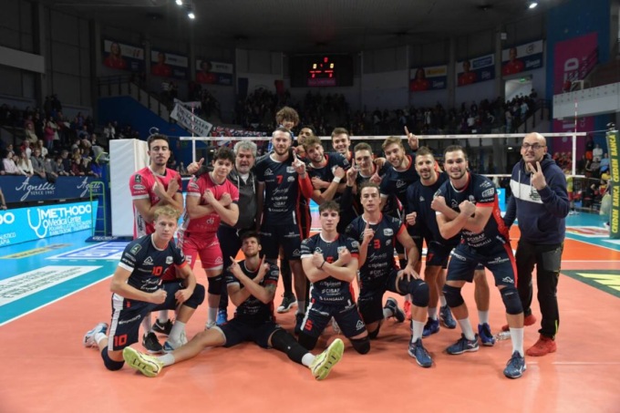 Agnelli Tipiesse, una rimonta entusiasmante: battuta Vibo Valentia al tie-break