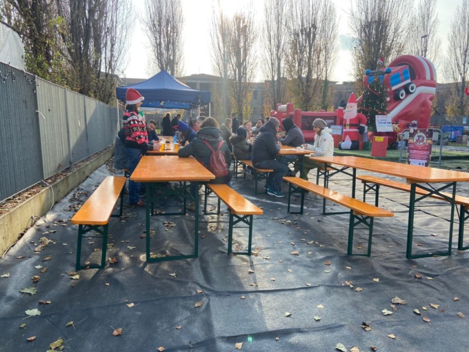 Fire Party edizione Natale in via degli Alpini