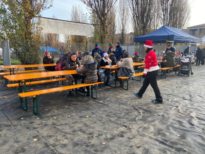 Fire Party edizione Natale in via degli Alpini