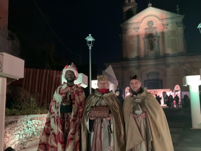 figuranti presepe vivente