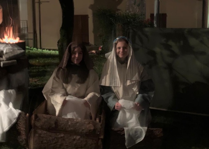 figuranti presepe vivente