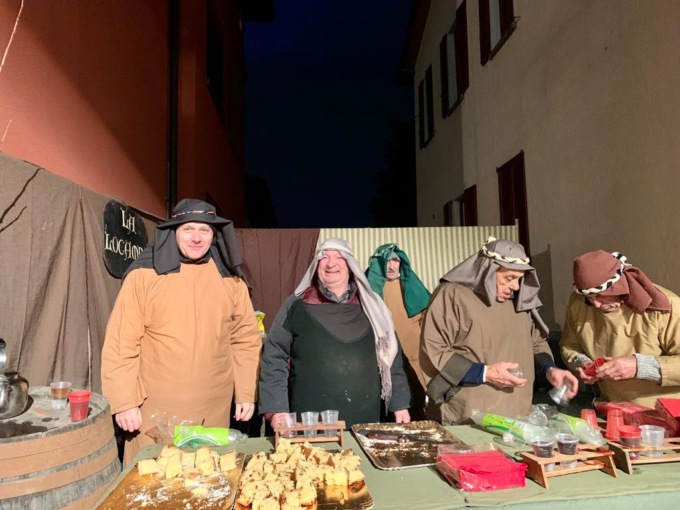 figuranti presepe vivente