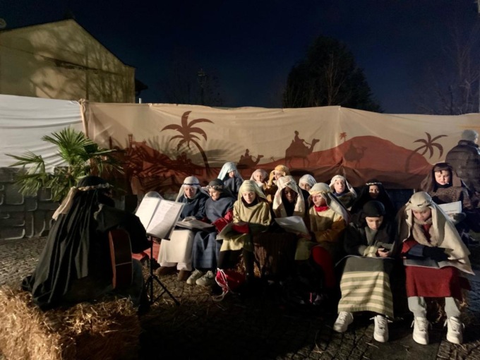 figuranti presepe vivente