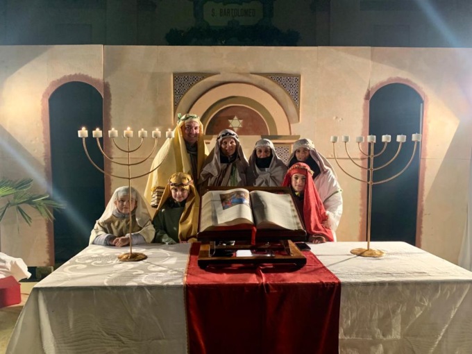 figuranti presepe vivente