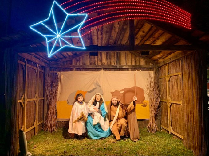 figuranti presepe vivente