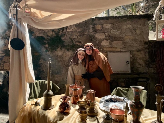 figuranti presepe vivente