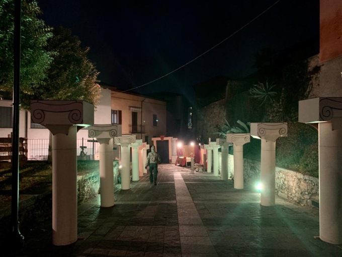 figuranti presepe vivente