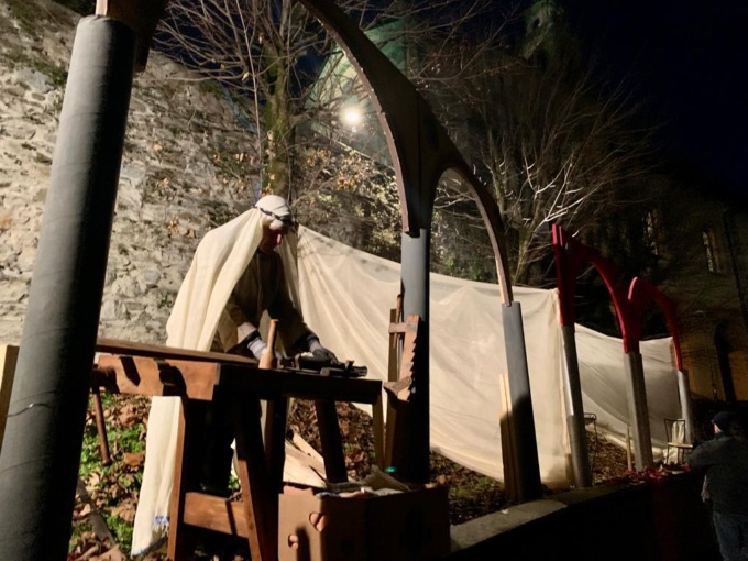 figuranti presepe vivente
