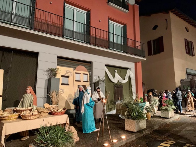 figuranti presepe vivente