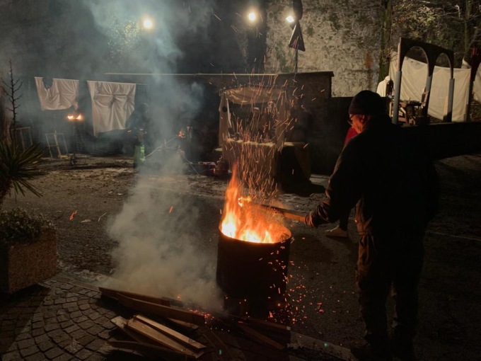 figuranti presepe vivente