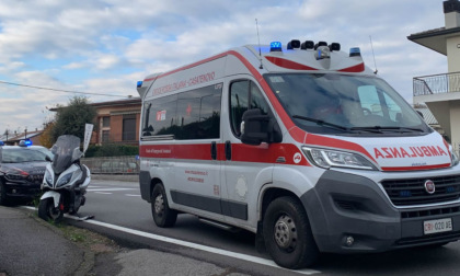 Scontro auto-moto, soccorso il centauro