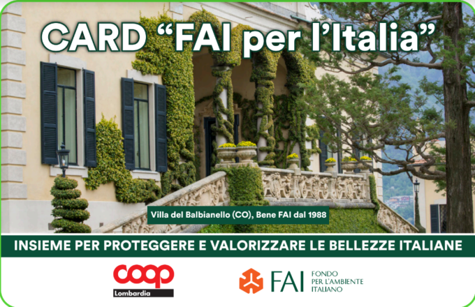 FAI per l’Italia: la collaborazione con Coop Lombardia