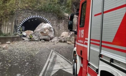 Frana sulla Lecco-Ballabio: chiusura del collegamento con la Valsassina per almeno 10 giorni