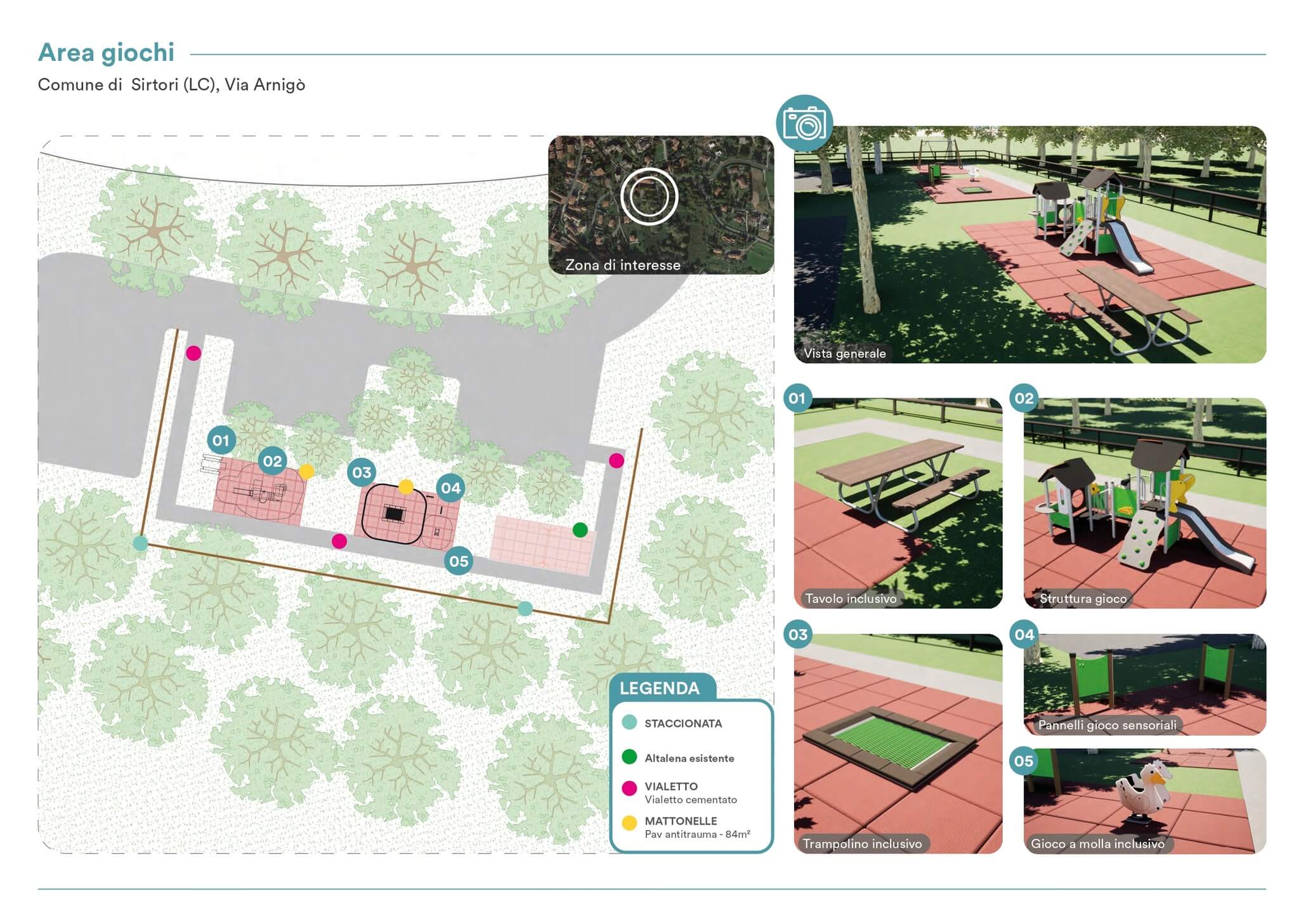 Un parco giochi inclusivo a Sirtori, il sindaco Rosa: Pronto entro la  primavera 2023 - Prima Merate