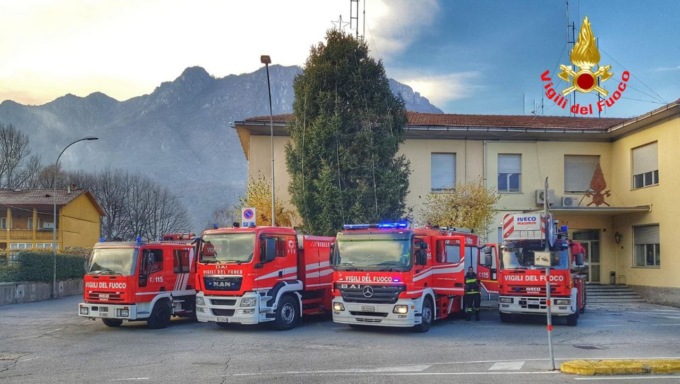 Vigili del fuoco in protesta: salta la festa di Santa Barbara