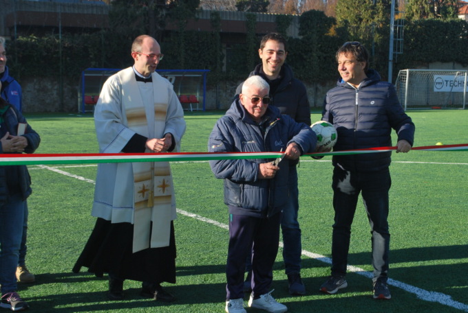 Inaugurato il nuovo campo sintetico dell’Osgb