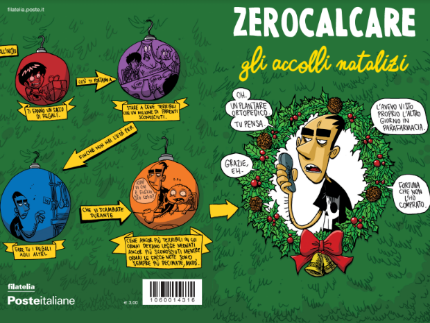 Regalo di Natale? A Merate il biglietto di auguri di Zerocalcare
