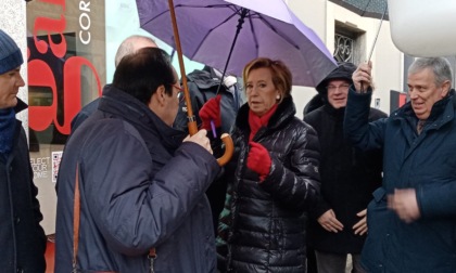 Letizia Moratti, il tour elettorale fa tappa a Merate