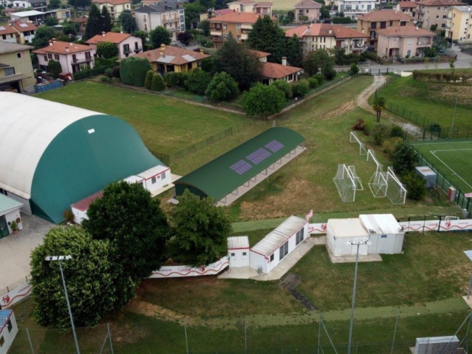 Progetto definitivo del centro sportivo