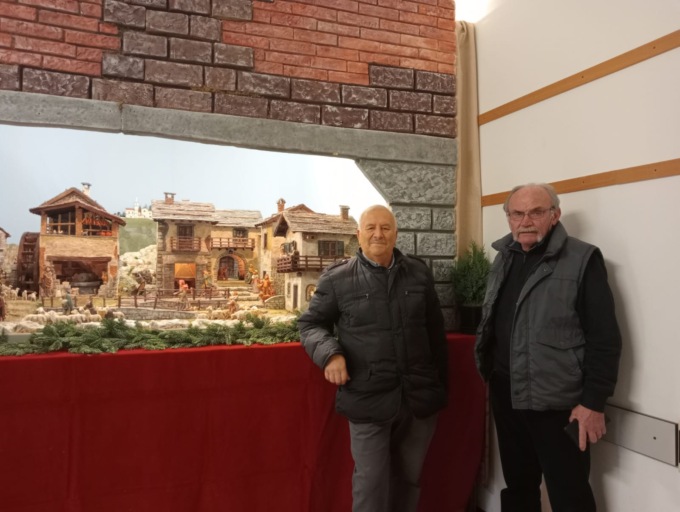 Il San Genesio nel presepe dell’oratorio