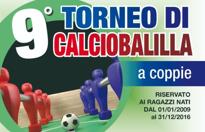 In arrivo la nona edizione del torneo di calciobalilla