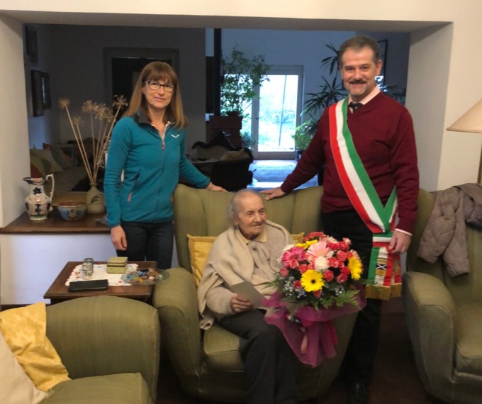 La cittadina Elena Pirovano compie 100 anni