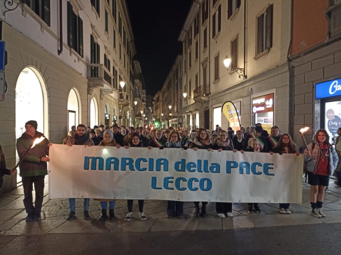 In 500 a Lecco per la Marcia della Pace