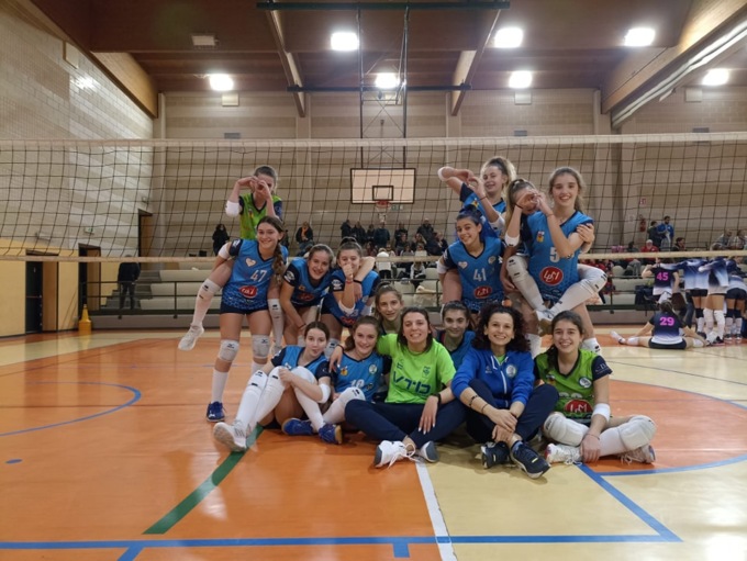Volley Team Brianza: l’Under 14 Blu conquista il torneo internazionale di Biella