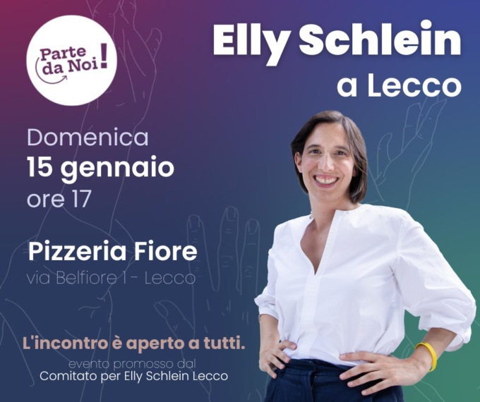 Sfida Pd: nasce anche il comitato lecchese  per Elly Schlein