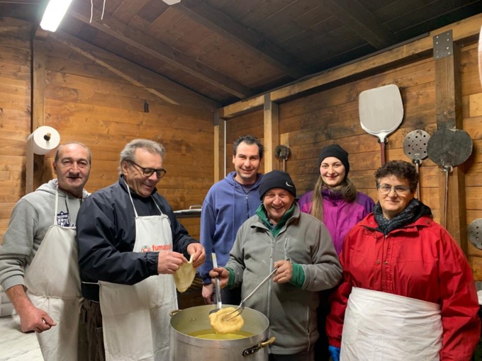 Il falò di Sant’Antonio è tornato alla Colombina