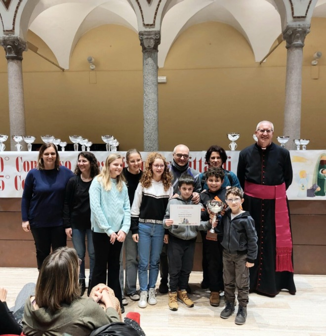 Primo premio nel concorso diocesano di presepi