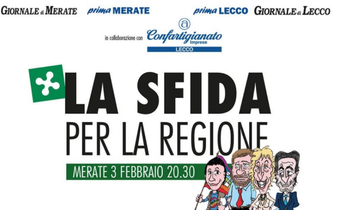 Elezioni regionali: domani sera a Merate confronto tra i candidati lecchesi