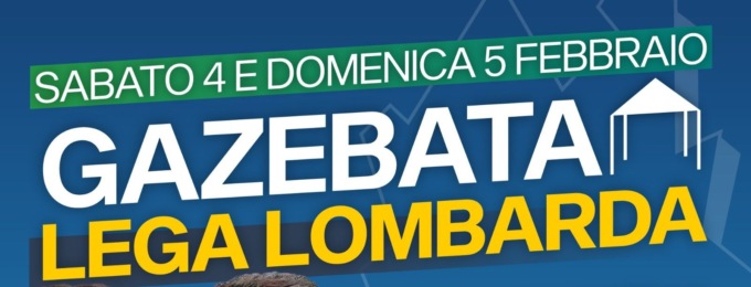 Lega, nel weekend oltre 500 gazebo nelle piazza Lombarde