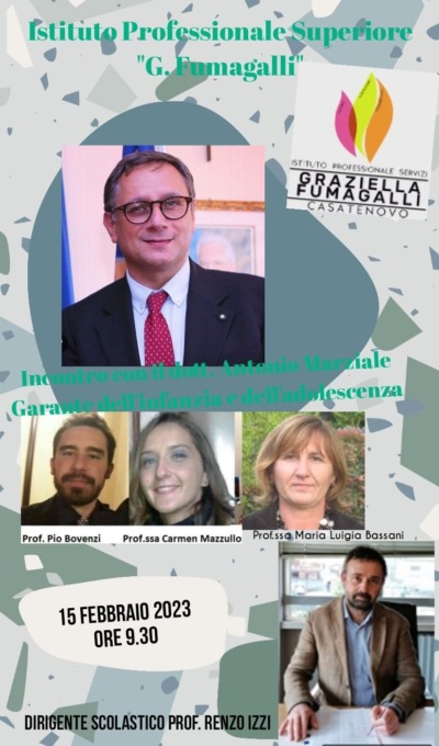 Incontro all’Istituto Fumagalli col dottor Marziale