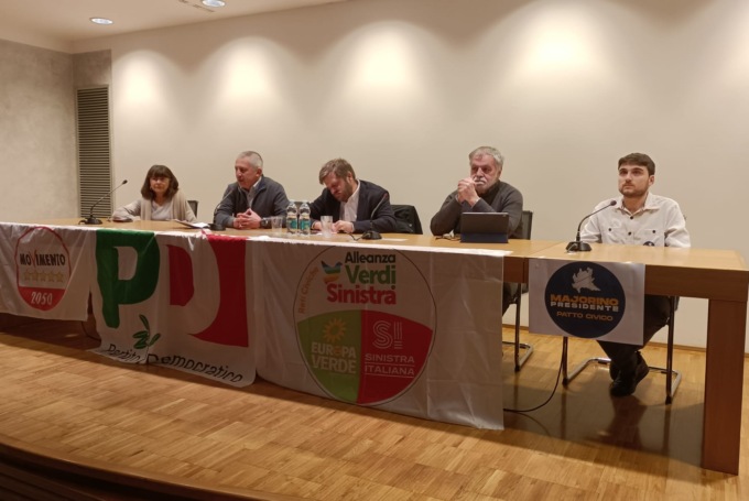 Majorino a Lecco per la chiusura della campagna elettorale