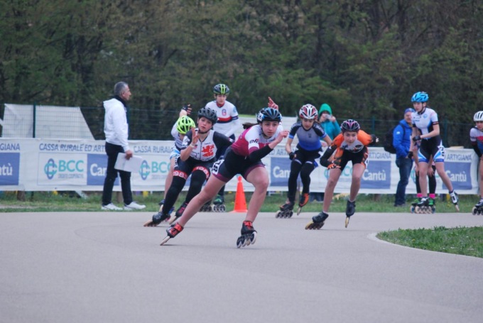 Padernese pattinaggio, weekend di podi e medaglie